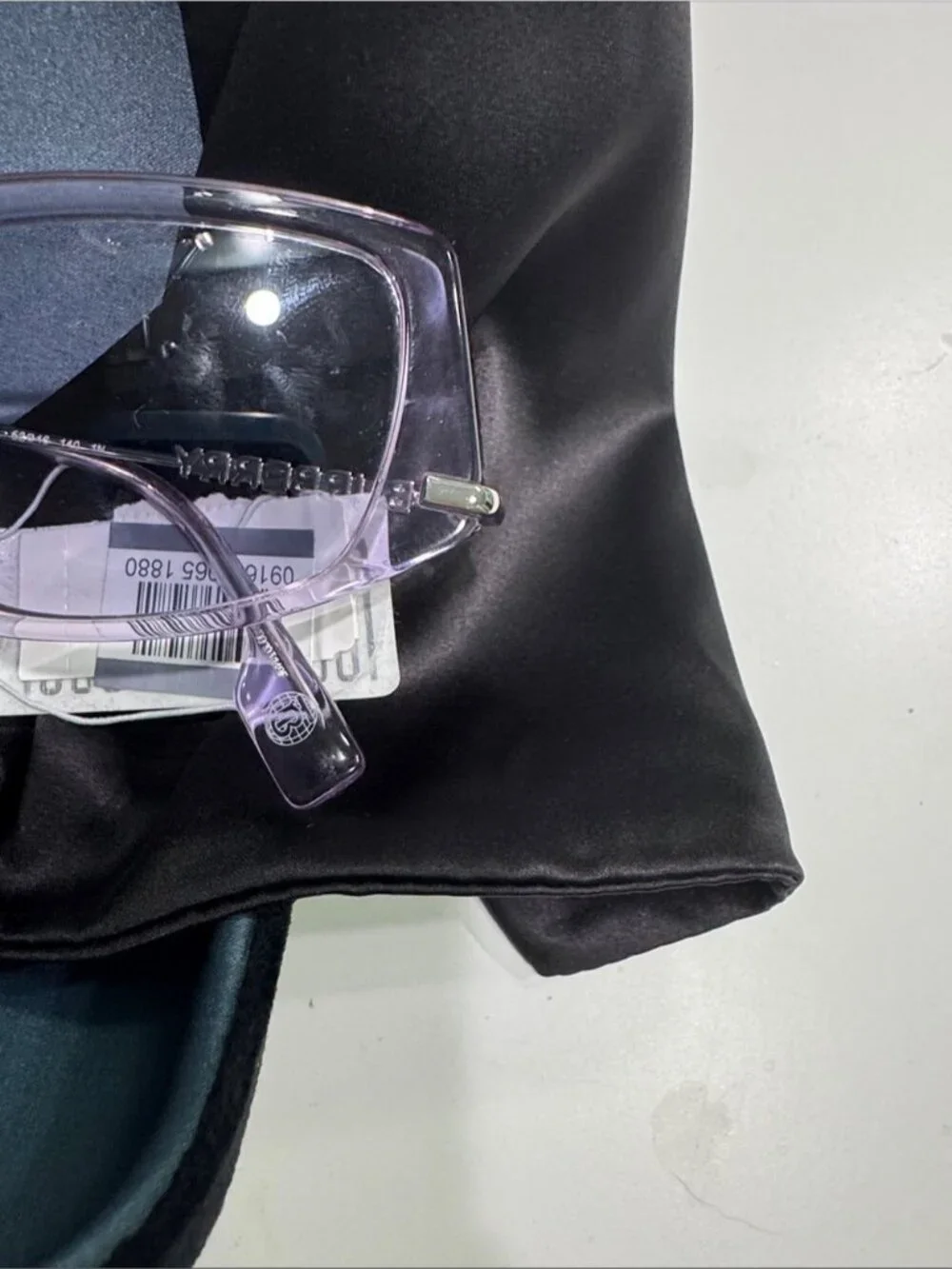 Burberry Lilac 52mm Irregular Sunglasses
